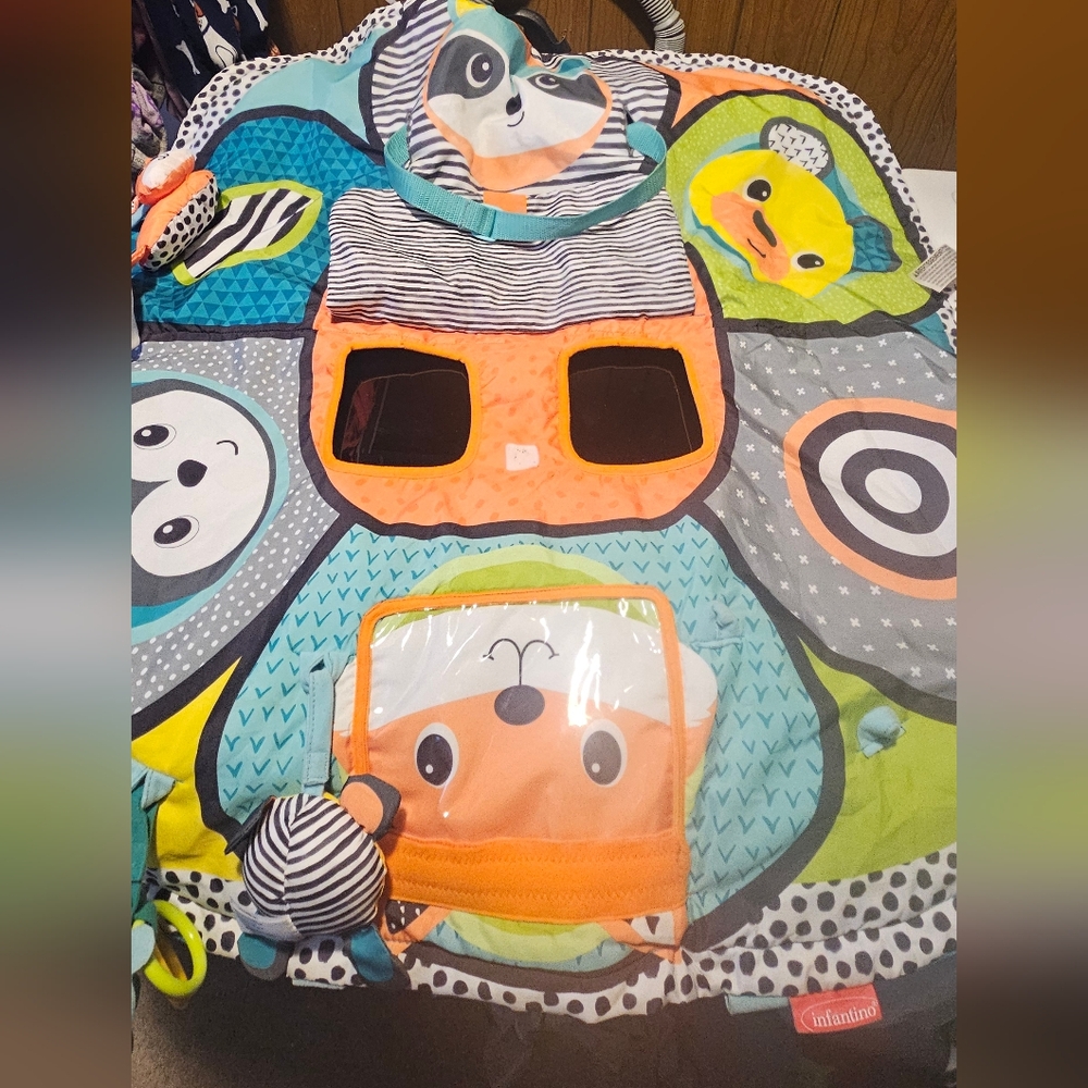 Colorful Animal Shopping Cart Cover